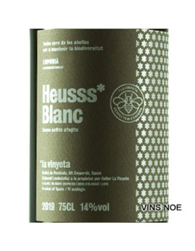 Heusss* Blanc Sense sulfits afegits 2025