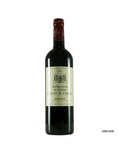 [BGR0879NEG01] Grand Bourdieu Expression de Château Graves Rouge  2016