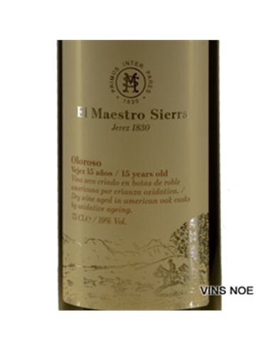 [GOL0194GOL12] El Maestro Sierra Oloroso 37,5cl.