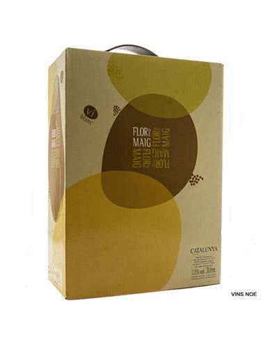 [MTS0118BLA26] Flor de Maig Blanc Bag in Box